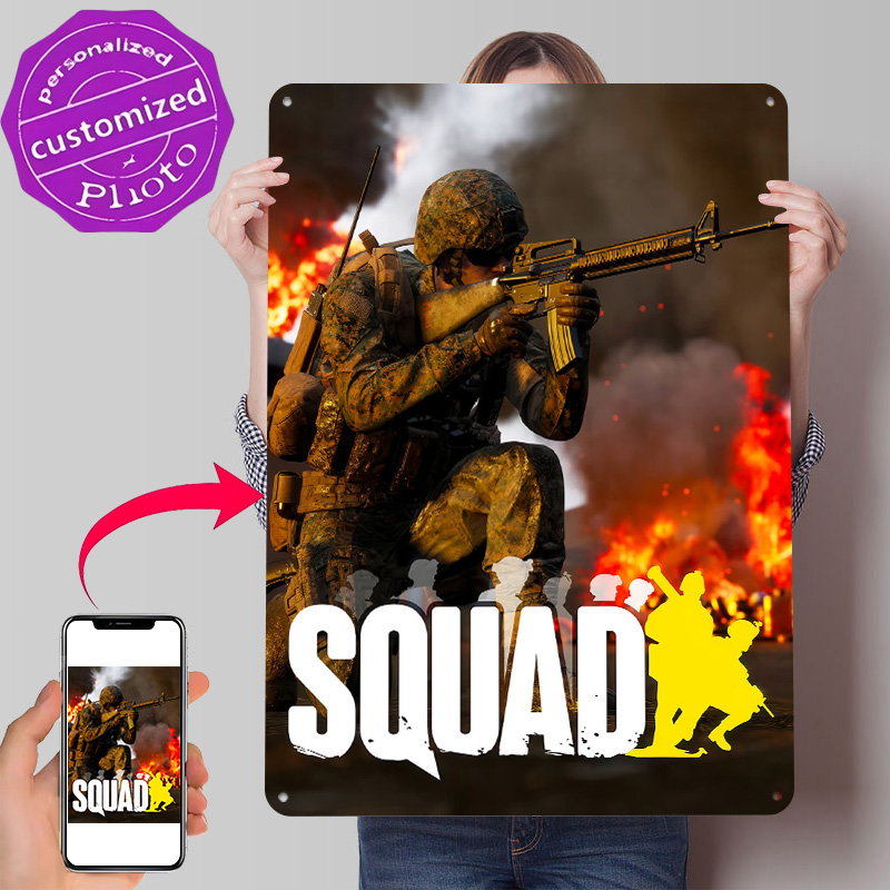 3D Printing Videos - Poster Seni Sampul Video Game Squad,