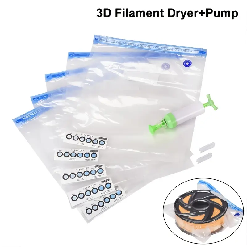 3D Printing Nylon Filament - Penyimpanan pengering filamen 3D, kantong dan