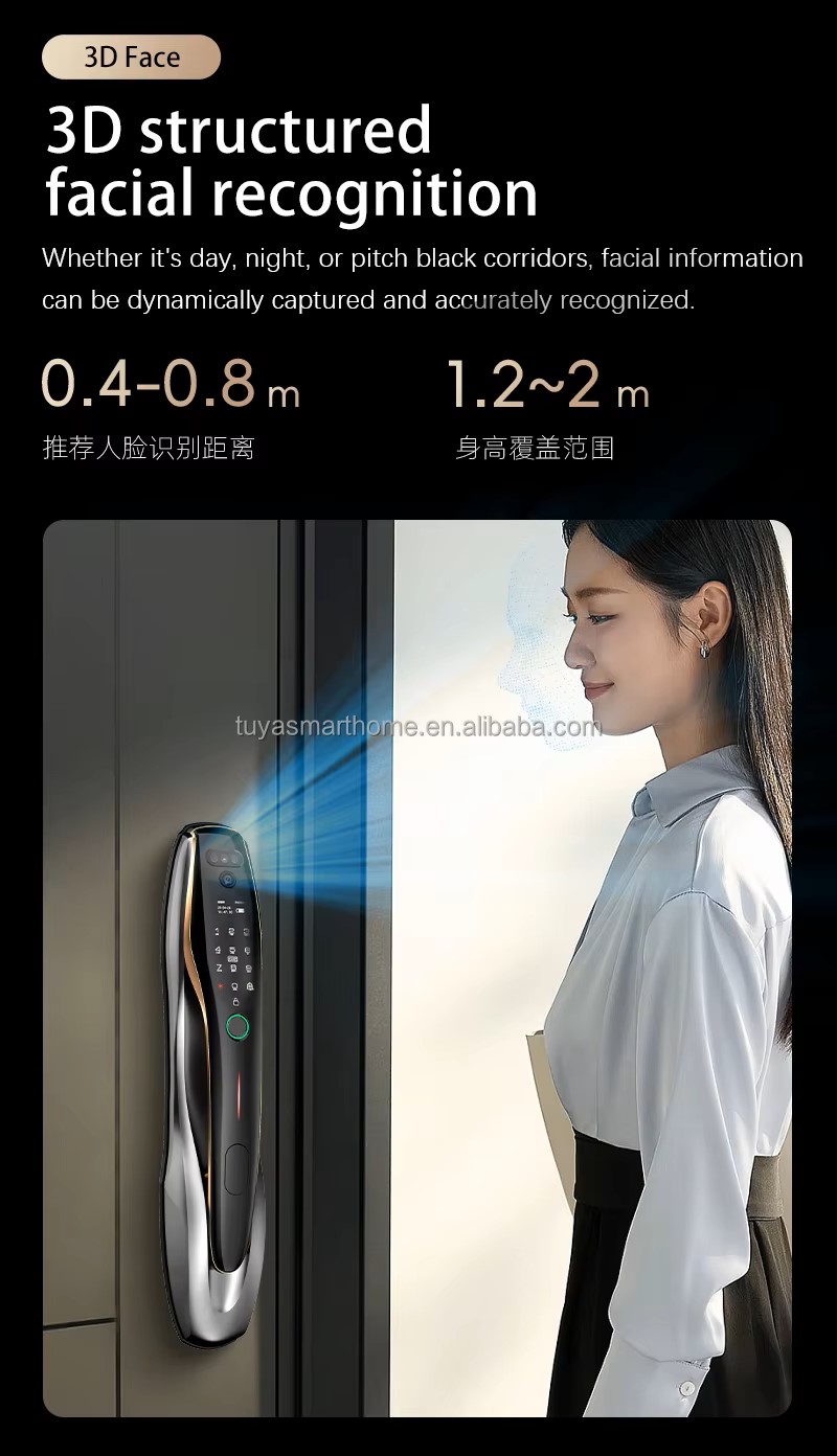 Kunci pintu pintar Tuya WiFi d - 3D Printing Videos ulasan dan harga
