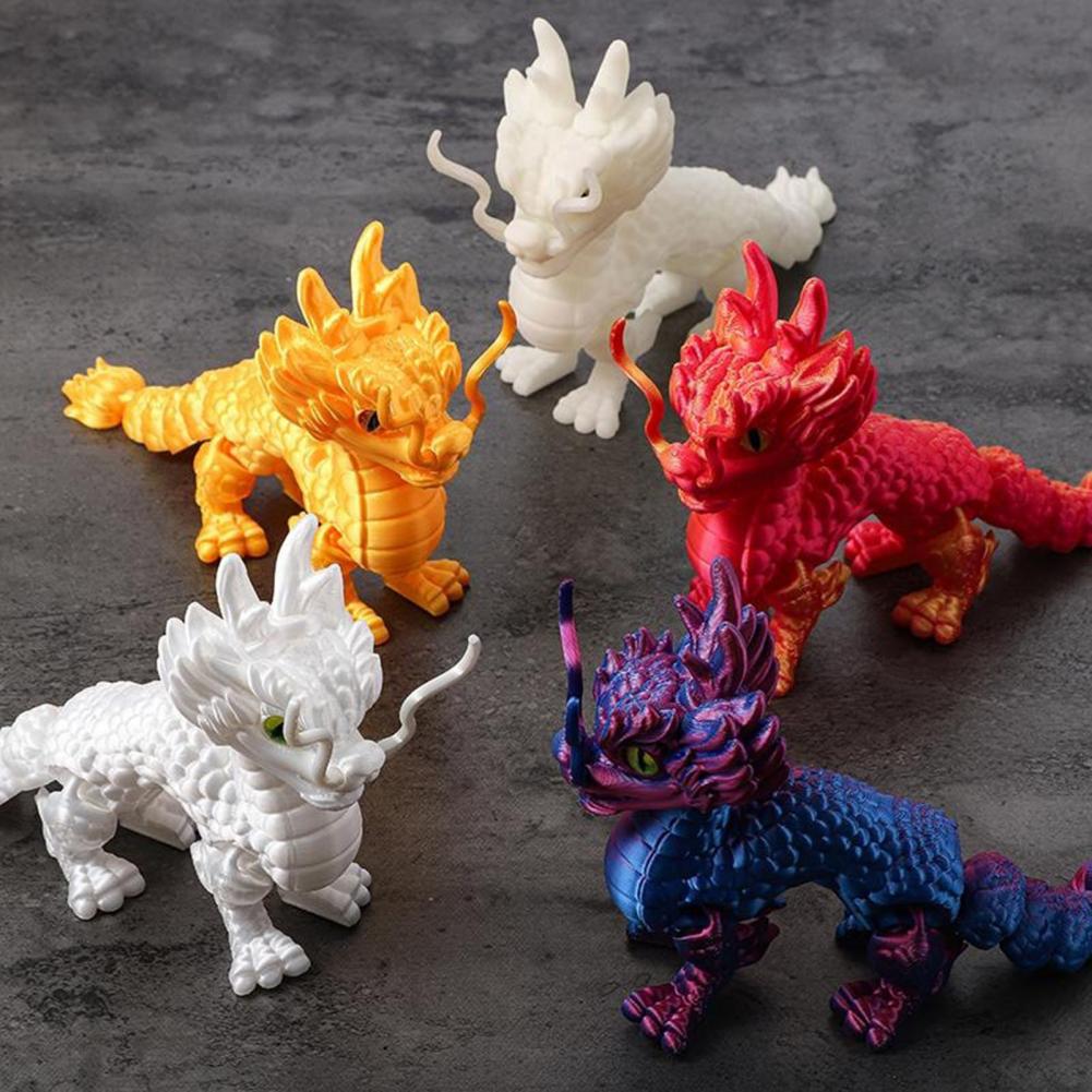 Ornamen Naga untuk Meja Kerja, - 3D Printing Vinyl ulasan dan harga