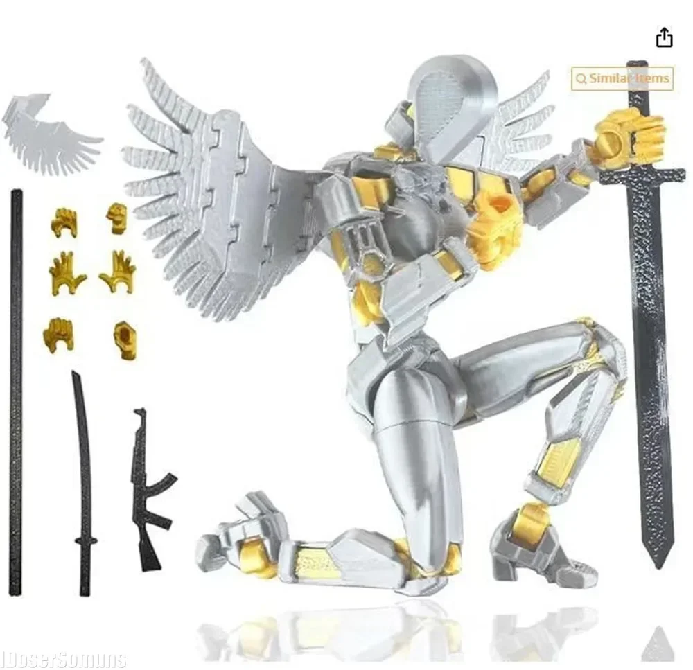 Mainan Cetak 3D Figur Aksi DIY - 3D Printing Action Figure ulasan dan harga