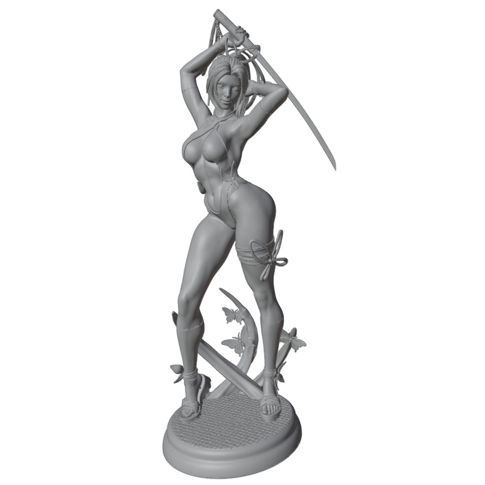 1/24 Perempuan 	 Kit Model Res - 3D Printing Article ulasan dan harga