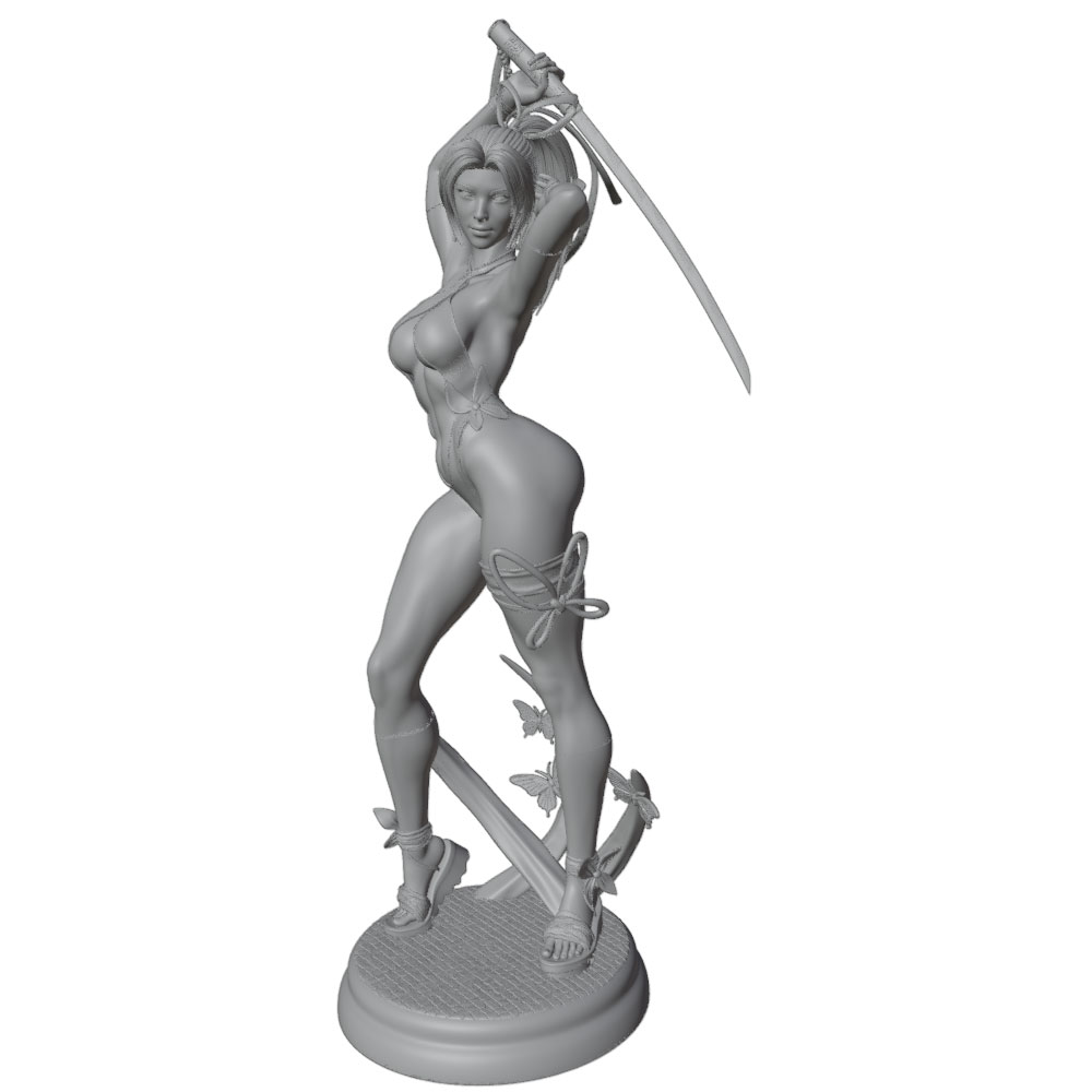 1/24 Perempuan 	 Kit Model Res - 3D Printing Article ulasan dan harga