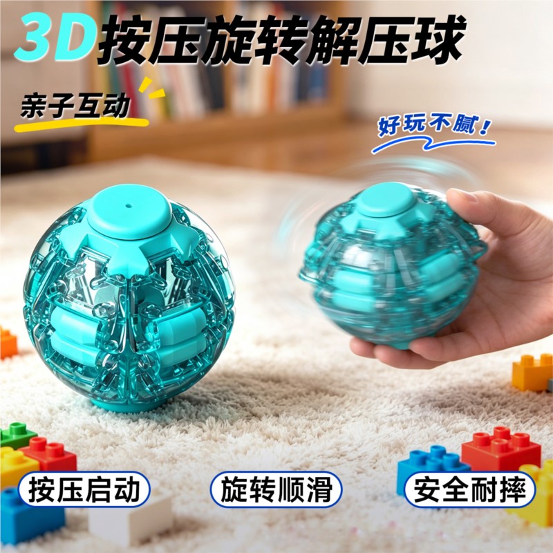 Bola Penghilang Stres Bola Fid - 3D Printing Drawing ulasan dan harga