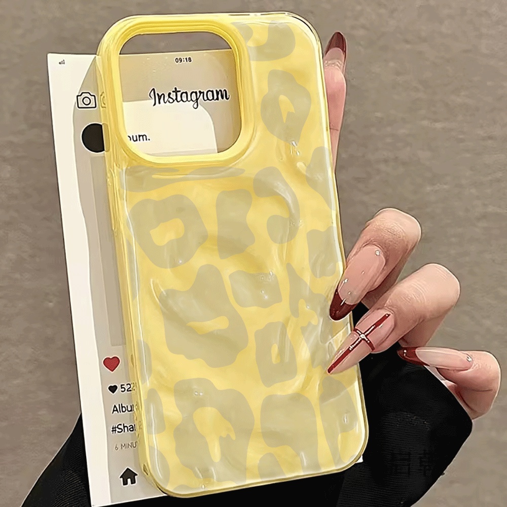 Casing Ponsel Motif Leopard 3D - 3D Printing Iphone ulasan dan harga