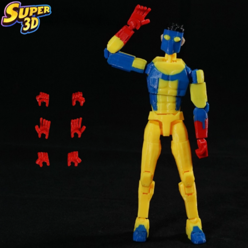 Tersedia Figur Aksi Seri Invin - 3D Printing Action Figure ulasan dan harga