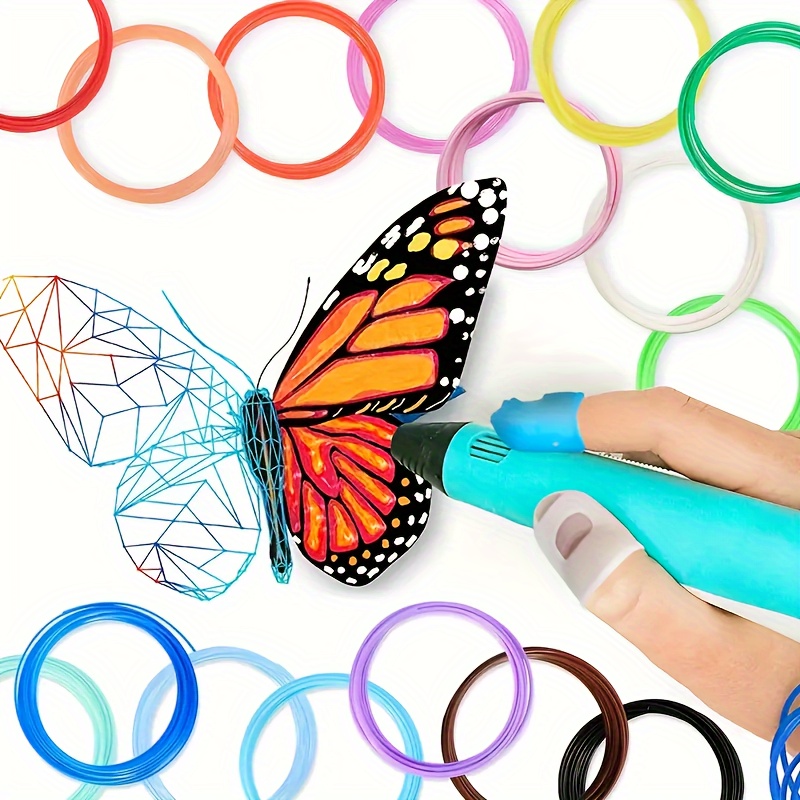 Set Pena Cetak 3D 20 Warna DIY - 3D Printing Nylon Filament ulasan dan harga