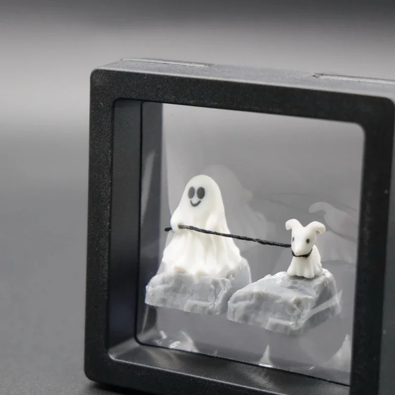 Hantu anak anjing Resin Keycap - 3D Printing Article ulasan dan harga