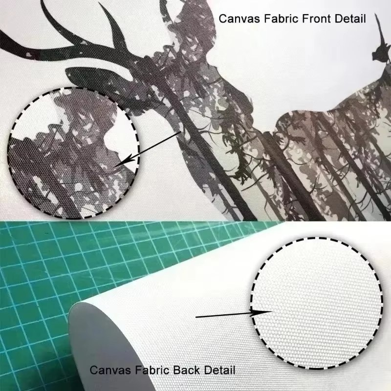 Lukisan Kanvas Geometris Efek  - 3D Printing Drawing ulasan dan harga