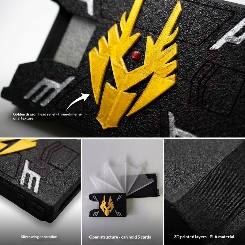 Kamen Rider Ryuki Tempat Kartu - 3D Printing Article ulasan dan harga
