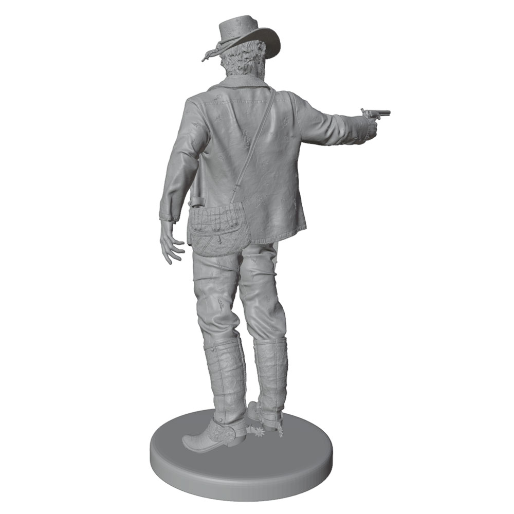 1/24/12/6 Figur Senjata Koboi  - 3D Printing Drawing ulasan dan harga