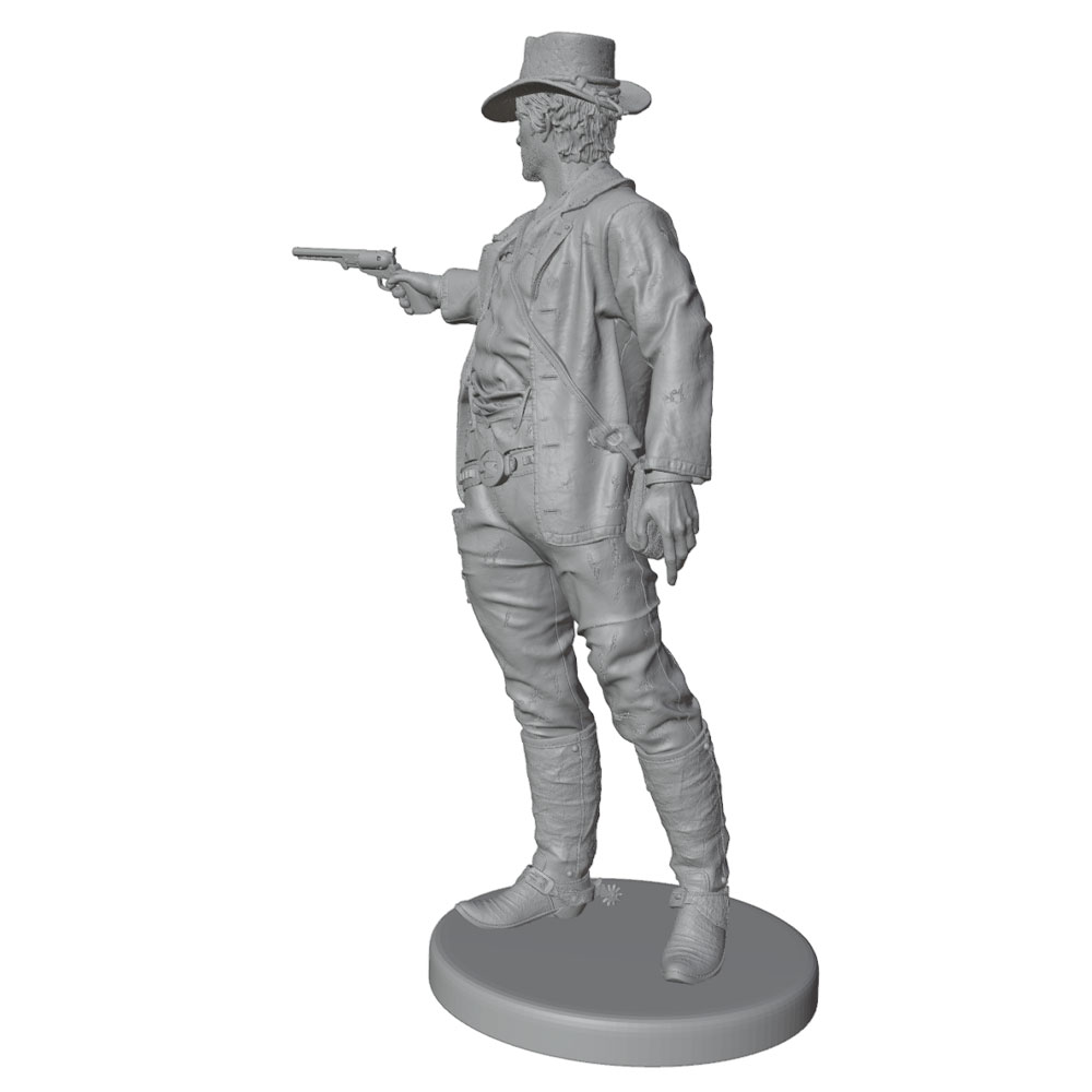 1/24/12/6 Figur Senjata Koboi  - 3D Printing Drawing ulasan dan harga