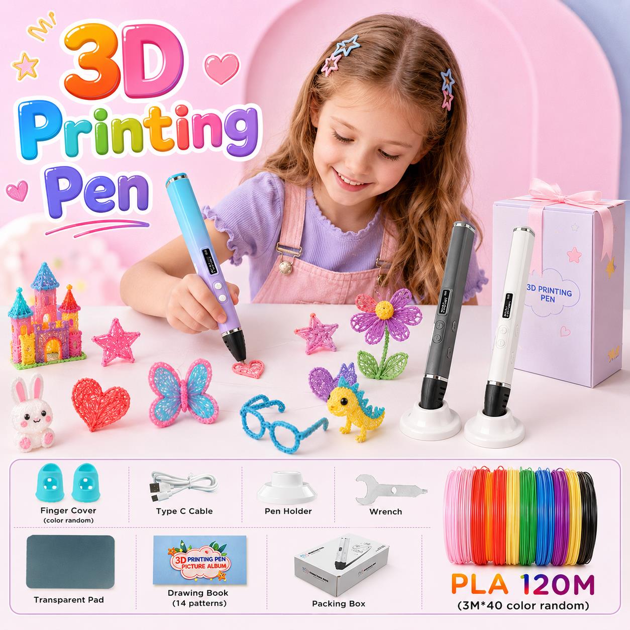 Pena Cetak 3D untuk Anak-anak  - 3D Printing Nylon Filament ulasan dan harga