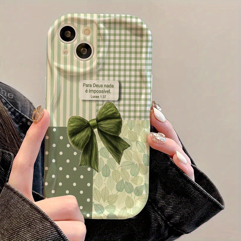 Casing Ponsel Motif Kotak Pita - 3D Printing Iphone ulasan dan harga