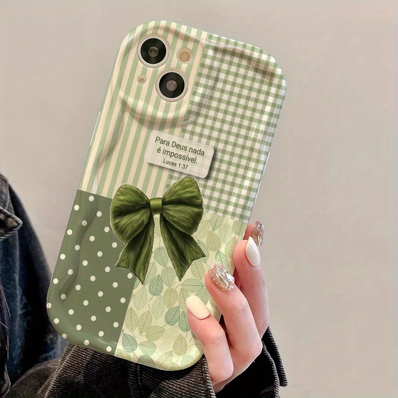 Casing Ponsel Motif Kotak Pita - 3D Printing Iphone ulasan dan harga
