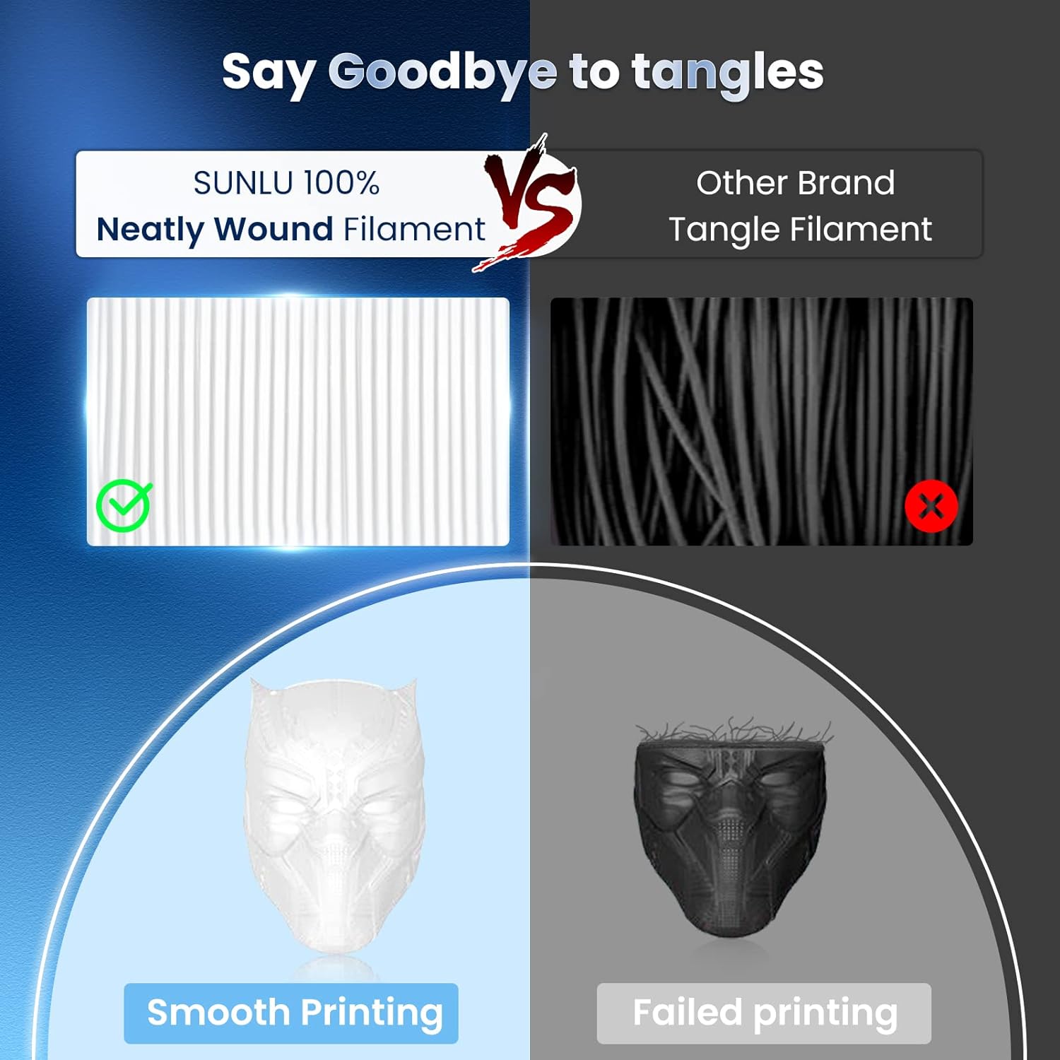 JAYO 3D PETG/PLA/PLA PLUS Seri - 3D Printing Nylon Filament ulasan dan harga