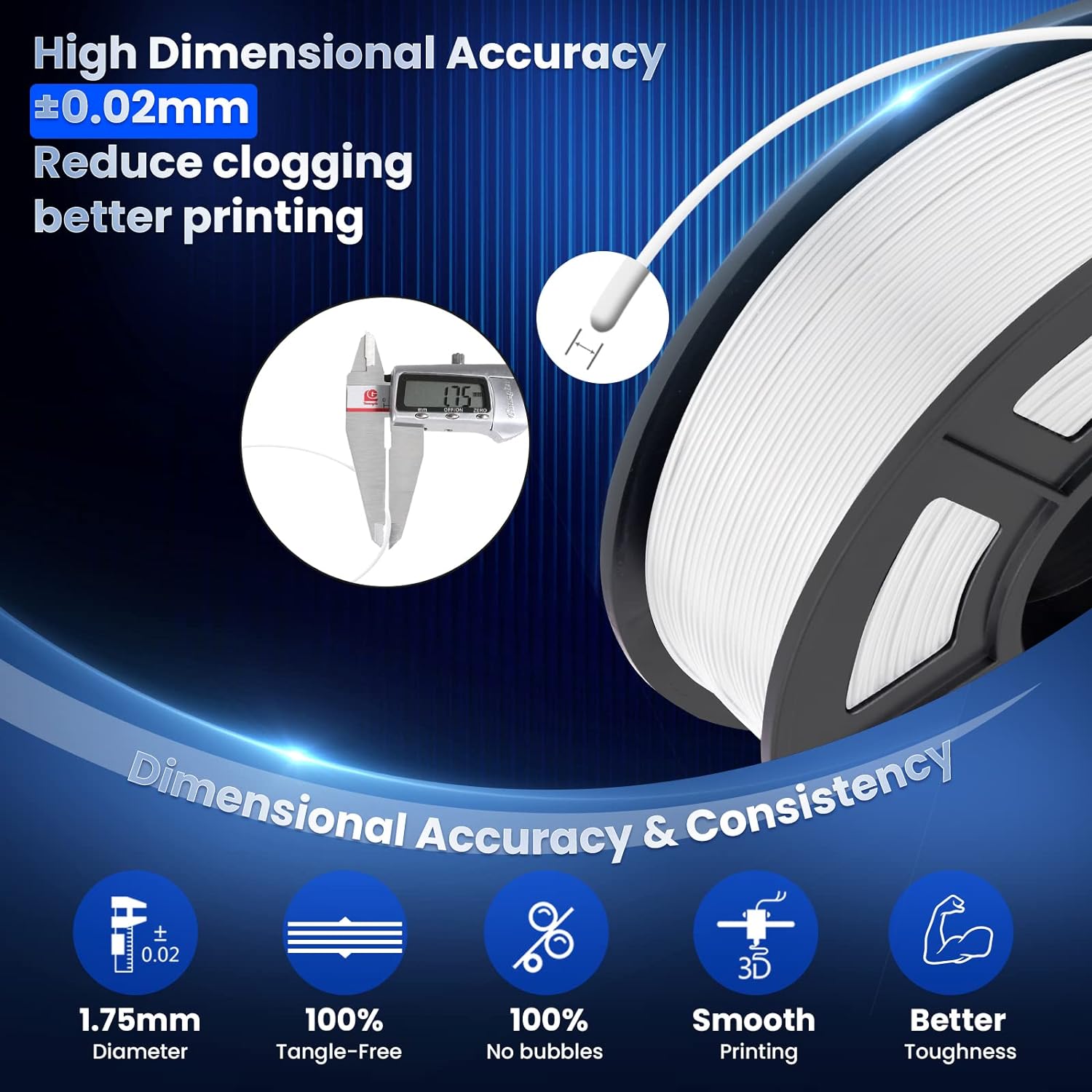 JAYO 3D PETG/PLA/PLA PLUS Seri - 3D Printing Nylon Filament ulasan dan harga