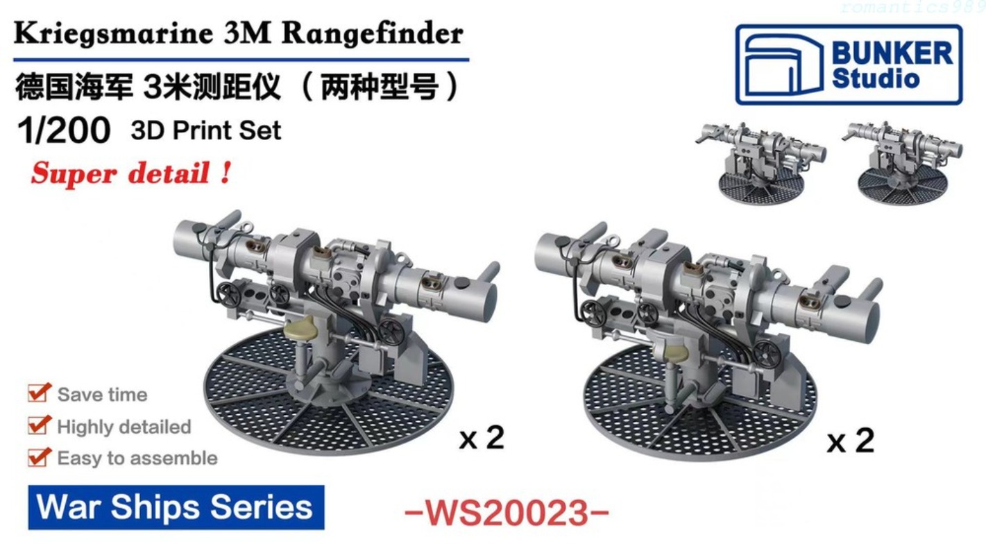 BUNKER Studio WS20023 1/200 Kr - 3D Printing Article ulasan dan harga